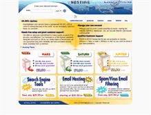 Tablet Screenshot of hostingbegin.com